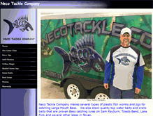 Tablet Screenshot of necotackle.com